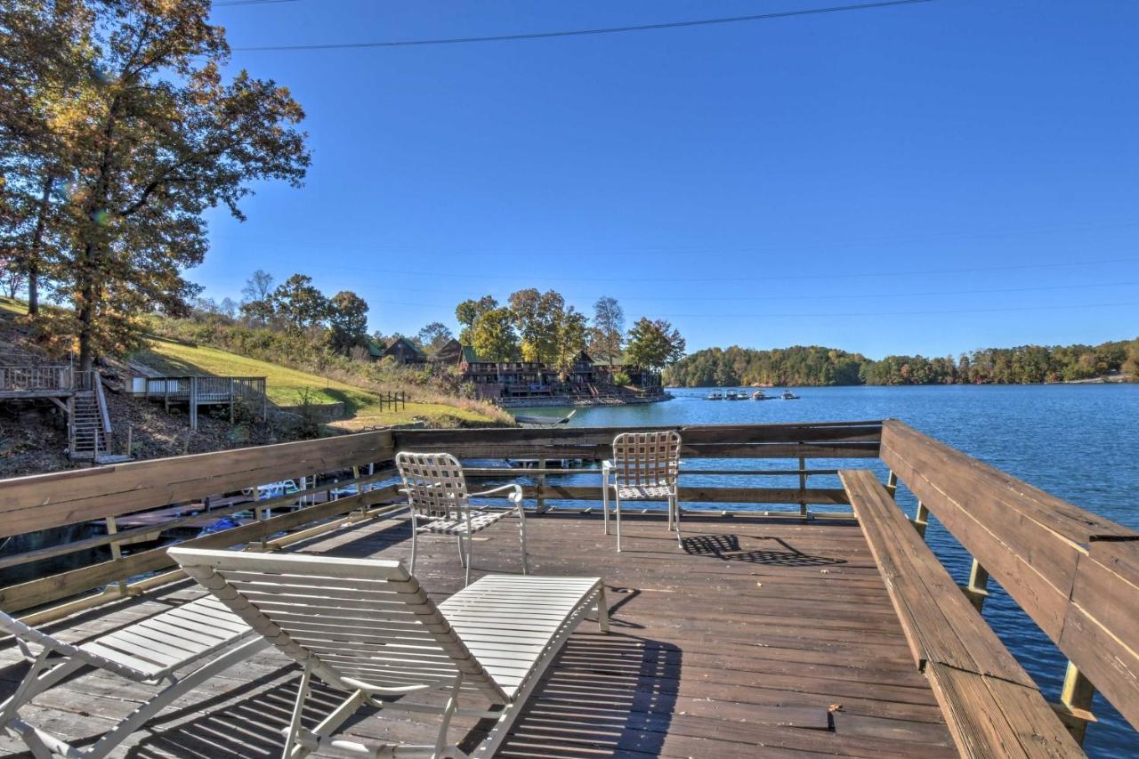 Lake Keowee Escape With Dock, Deck And Lake Access! Six Mile Exterior photo